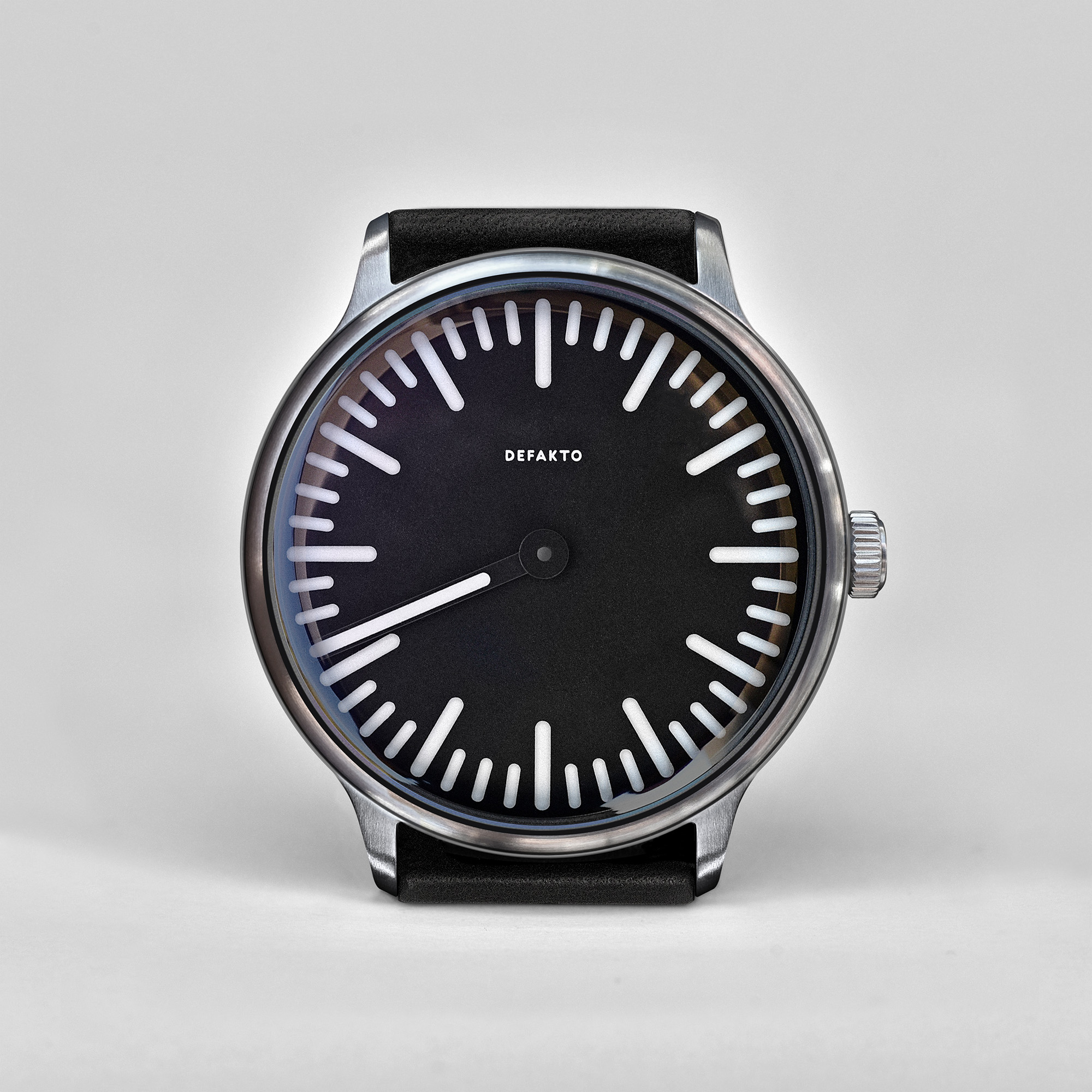 Einzeigeruhr Single-hand watch Defakto Meta